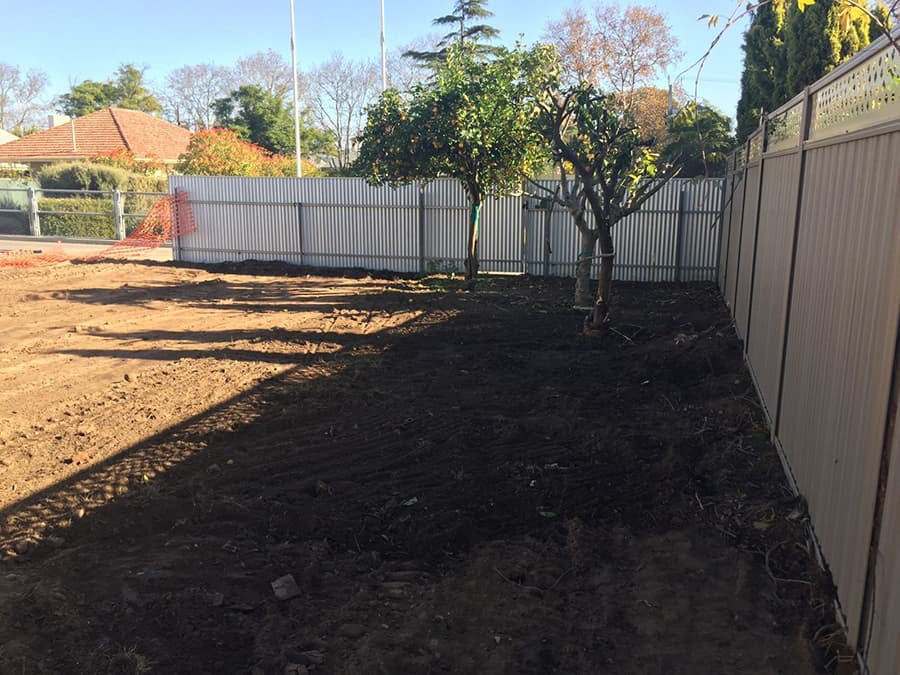 Partial demolition for renovation